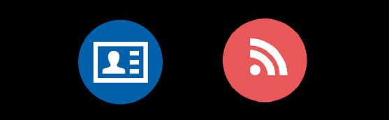 「vCard + RSS as an alternative to social media」RSS 作为一种标准、规范的好玩之处之一就是其与其它标准、规范互动所带来的可能性