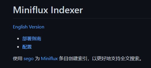 Miniflux Indexer