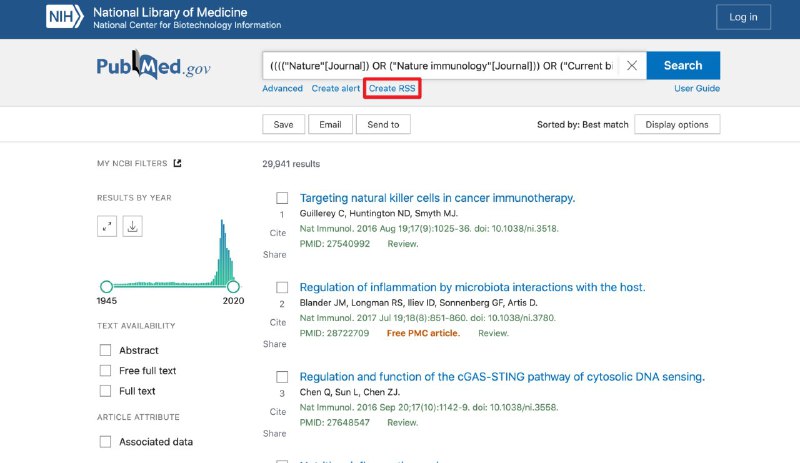 #教程 #学术「Streamline your scientific research with PubMed feeds」