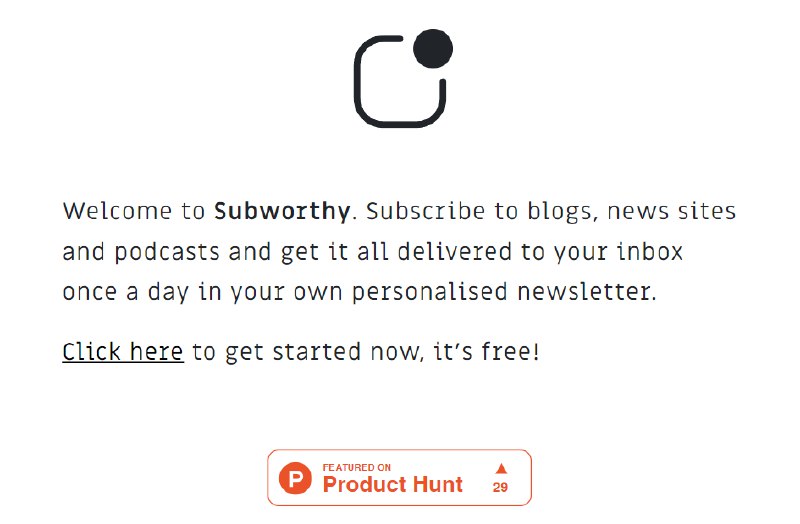 #Subworthy 