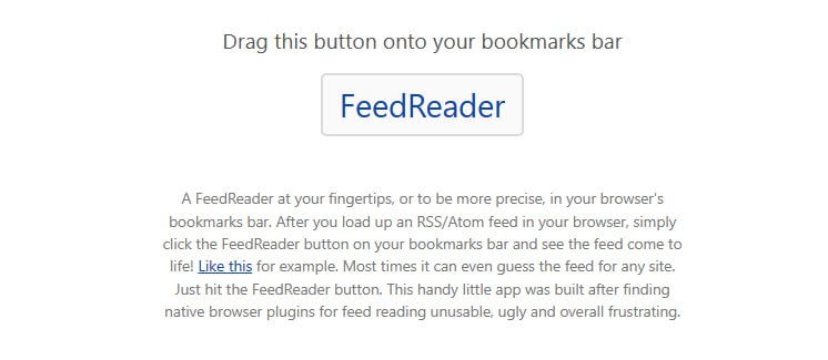 FeedReader App