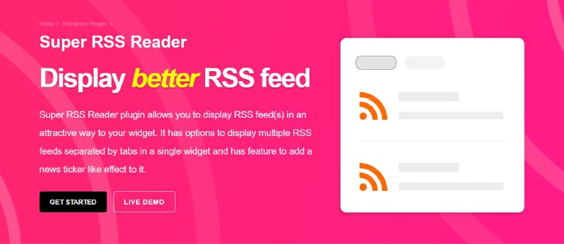 Super RSS Reader 