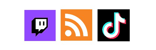 TikTok 和 Twitch 的 RSS generator🔸 #TikTok 