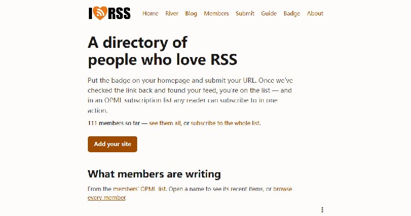I ♥️ RSS