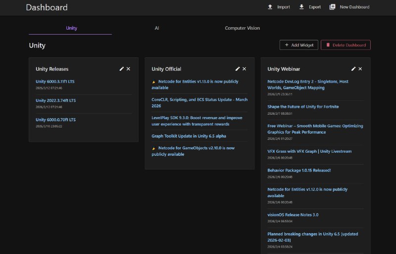 Dashboard