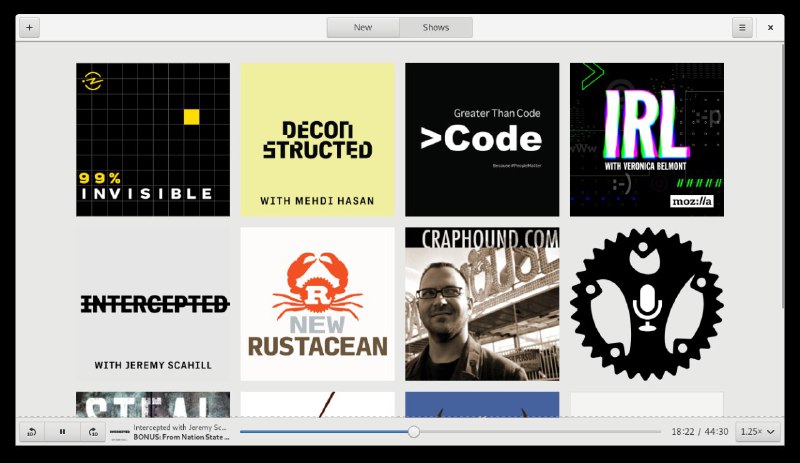 #GNOMEPodcasts 