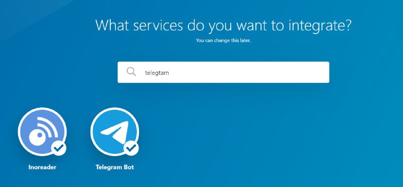 「借助 Integromat 在 #Telegram 上接收 #Inoreader 的文章推送」接频道读者投稿，分享一篇使用工作流自动化工具 #Integromat 打通信息流转的 #教程 ，十分感谢