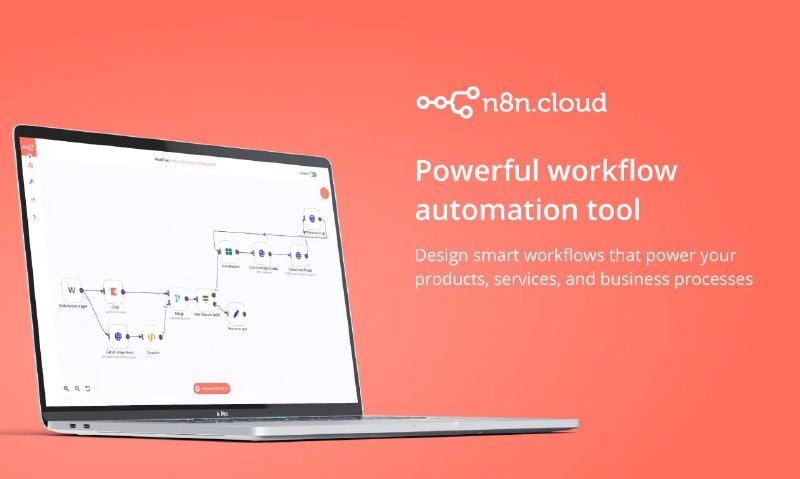 Workflow Automation 工具 n8n 发布线上收费版n8n.io 是 #开源 的工作流自动化 #工具，发布了号称下一代的自动化服务 n8n.cloud 