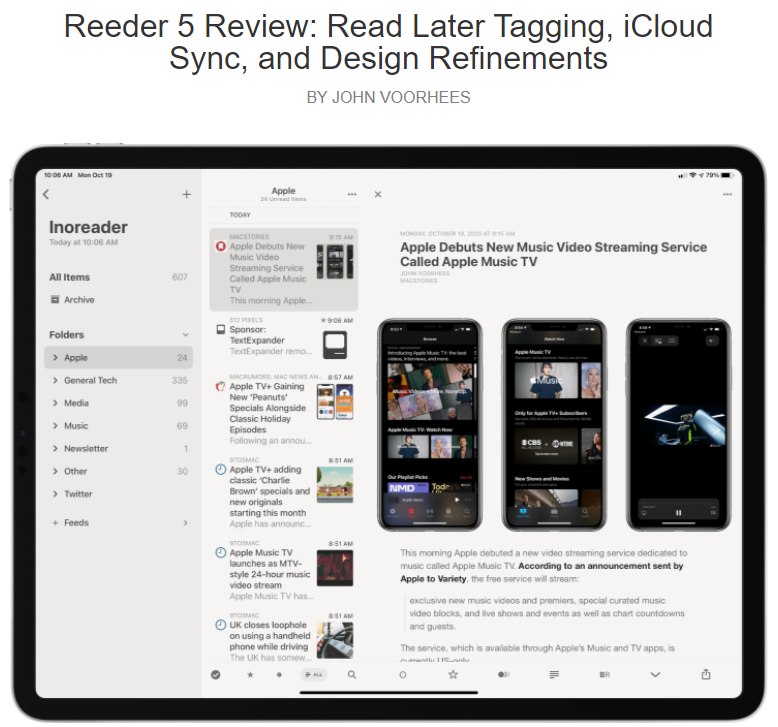 一大波 Reeder 5 #评测 、#介绍 来袭👉🏼「 #Reeder 5 Review