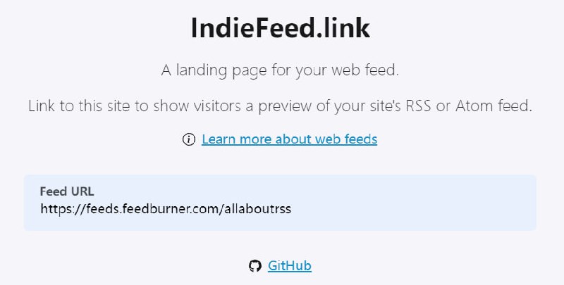 IndieFeed.link