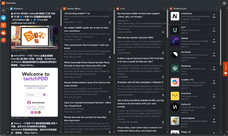 Feedboard