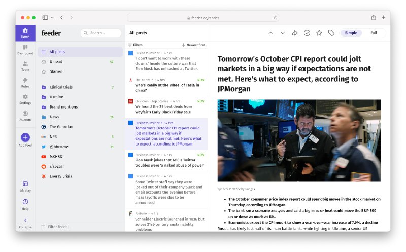 RSS Feed Reader