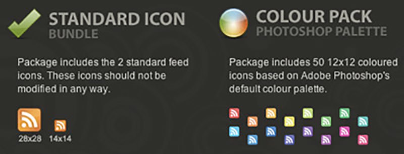 Free RSS Feed Icons, The Ultimate List - Hongkiat