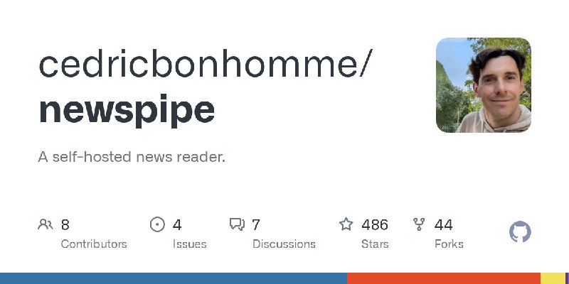 GitHub - cedricbonhomme/newspipe: A self-hosted news reader.