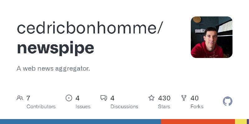 GitHub - cedricbonhomme/newspipe: A web news aggregator.