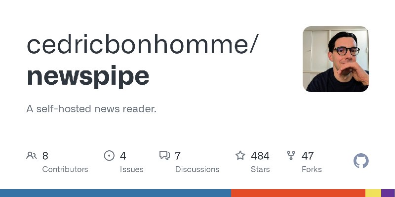 GitHub - cedricbonhomme/newspipe: A self-hosted news reader.